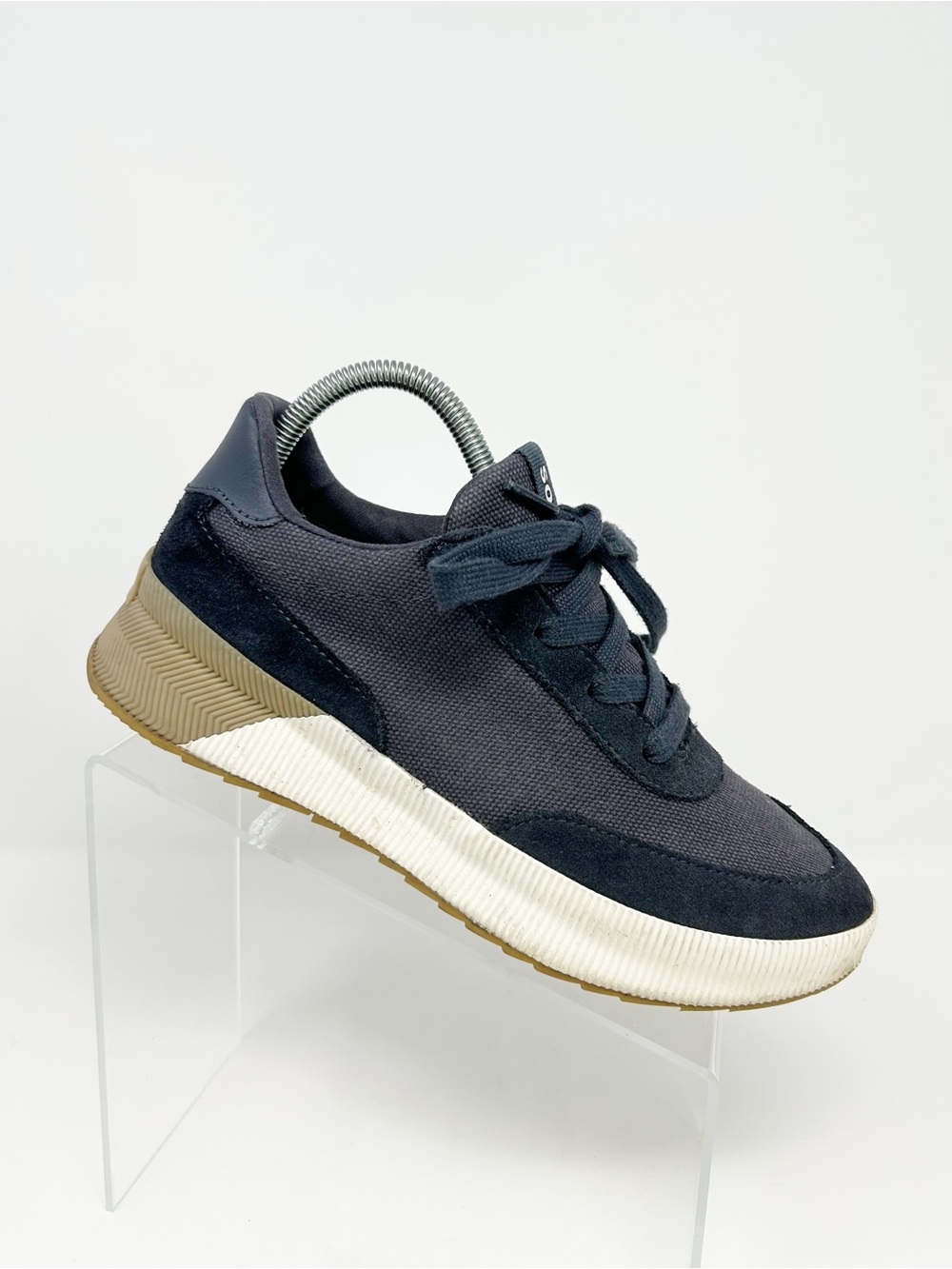 Sorel Out N About III City Womens Waterproof Sneakers Navy Blue Lace-Up Size 9